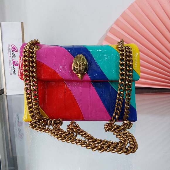 Kurt Geiger London Leather Mini Kensington- NWT - Picture 1 of 5